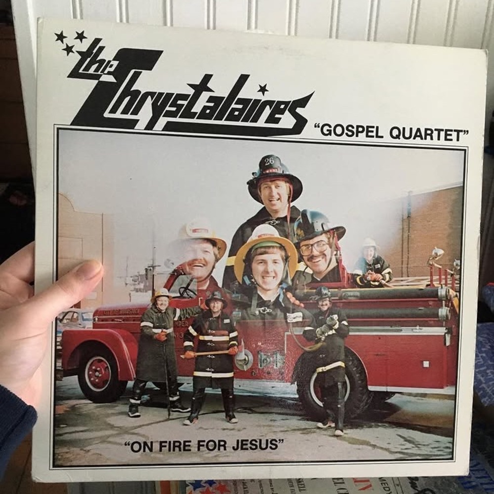 The Chrystalaires - on fire for Jesus vinyl record